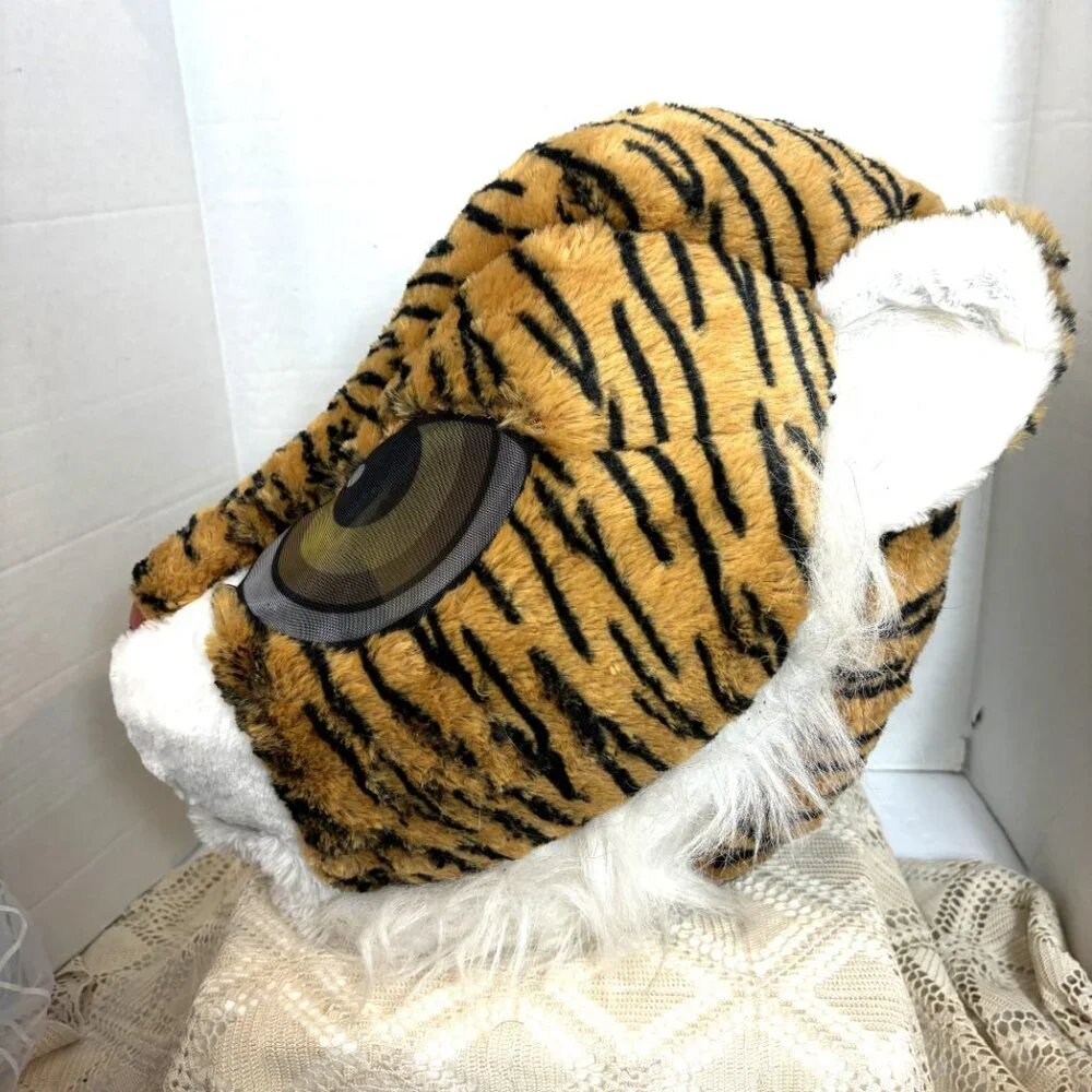 Dan Dee Big Greeter Heads Tiger Plush Mascot Head Adult Halloween